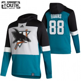 San Jose Sharks Brent Burns 88 2020-21 Reverse Retro Hoodie Sawyer - Kinderen